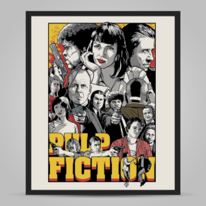 Pulp Fiction Collage